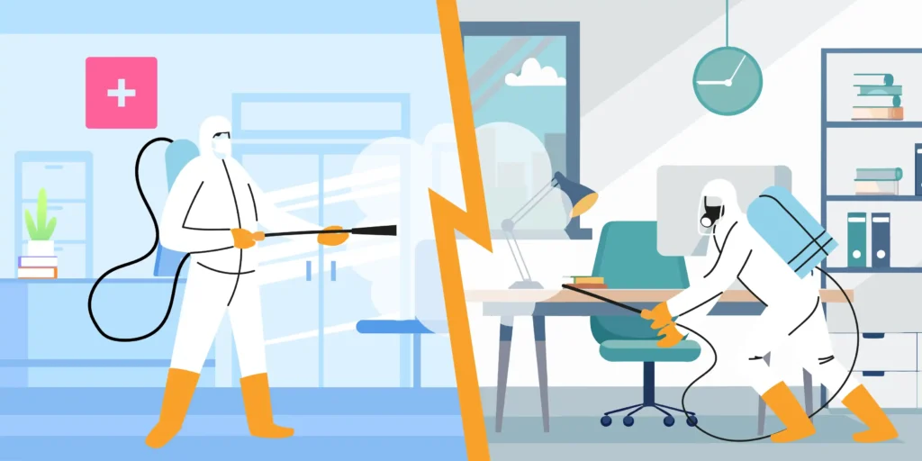 sanitization vs disinfection Judux